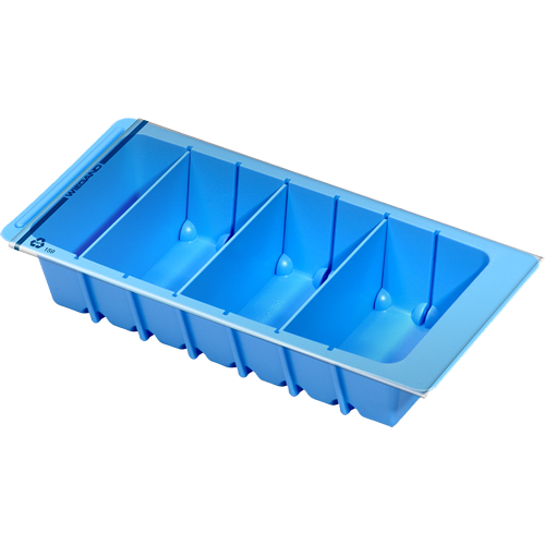 Dispenser 151, Schiebedeckel 159, Trenner 152