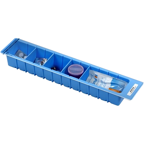 Dispenser 281,  Schiebedeckel 279-289,  4 Trenner 282